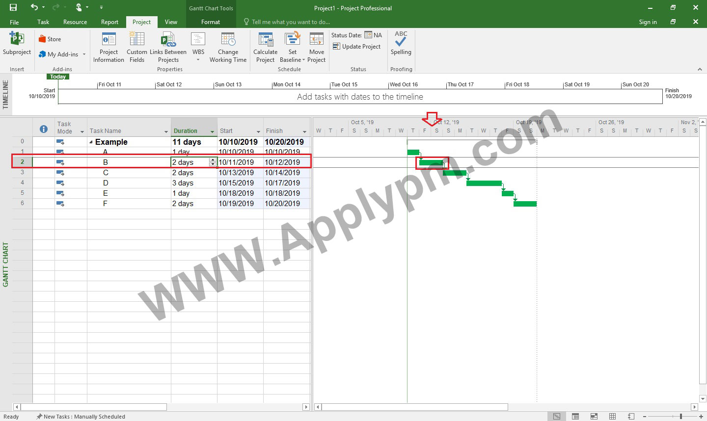 رفع مشکل مربوط به زمان فعالیت ها، پروژه و تقویم در MS Project